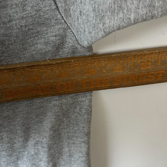 Vintage New York T Shirt Adult Gray Medium M Embroidered Tee - Picture 6 of 11